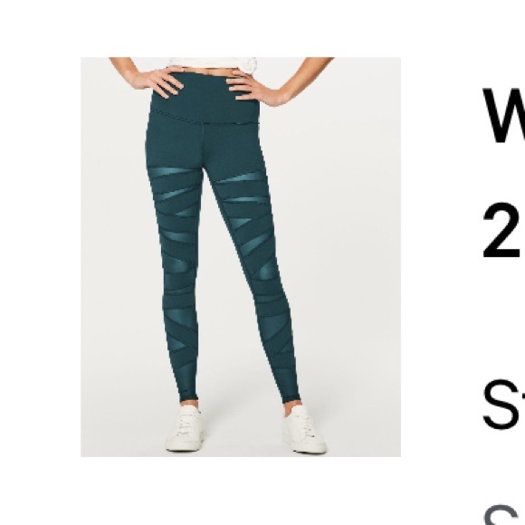 Lululemon tech mesh leggings Black Friday Sale - Picture 1 of 6
